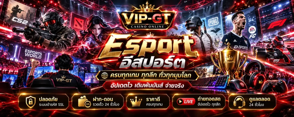Esport กีฬาอีสปอร์ตและการแข่งขันเกมระดับอาชีพ | VIP-GT