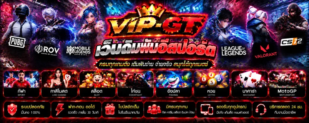 เว็บเดิมพันอีสปอร์ต ภาพการแข่งขันเกมอีสปอร์ตและนักกีฬาเกมมืออาชีพ | VIP-GT